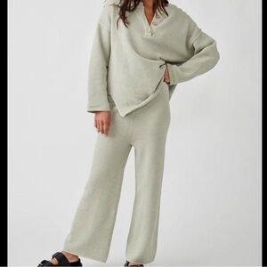 Free People Hailee Lounge Set in Sage